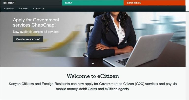 Ecitizen Kenya Portal Guide Register Login Get Government Services   Ecitizen 768x405 